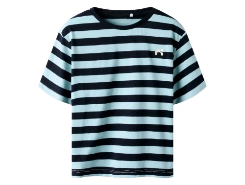 Name It t-shirt aquatic med striber